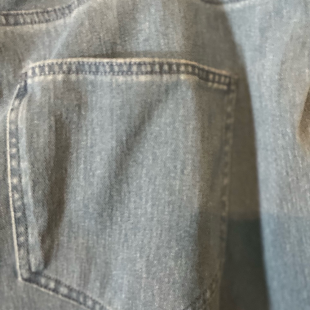 Lands' End Women's Cropped Jeans in Blue - Picture 4 of 9